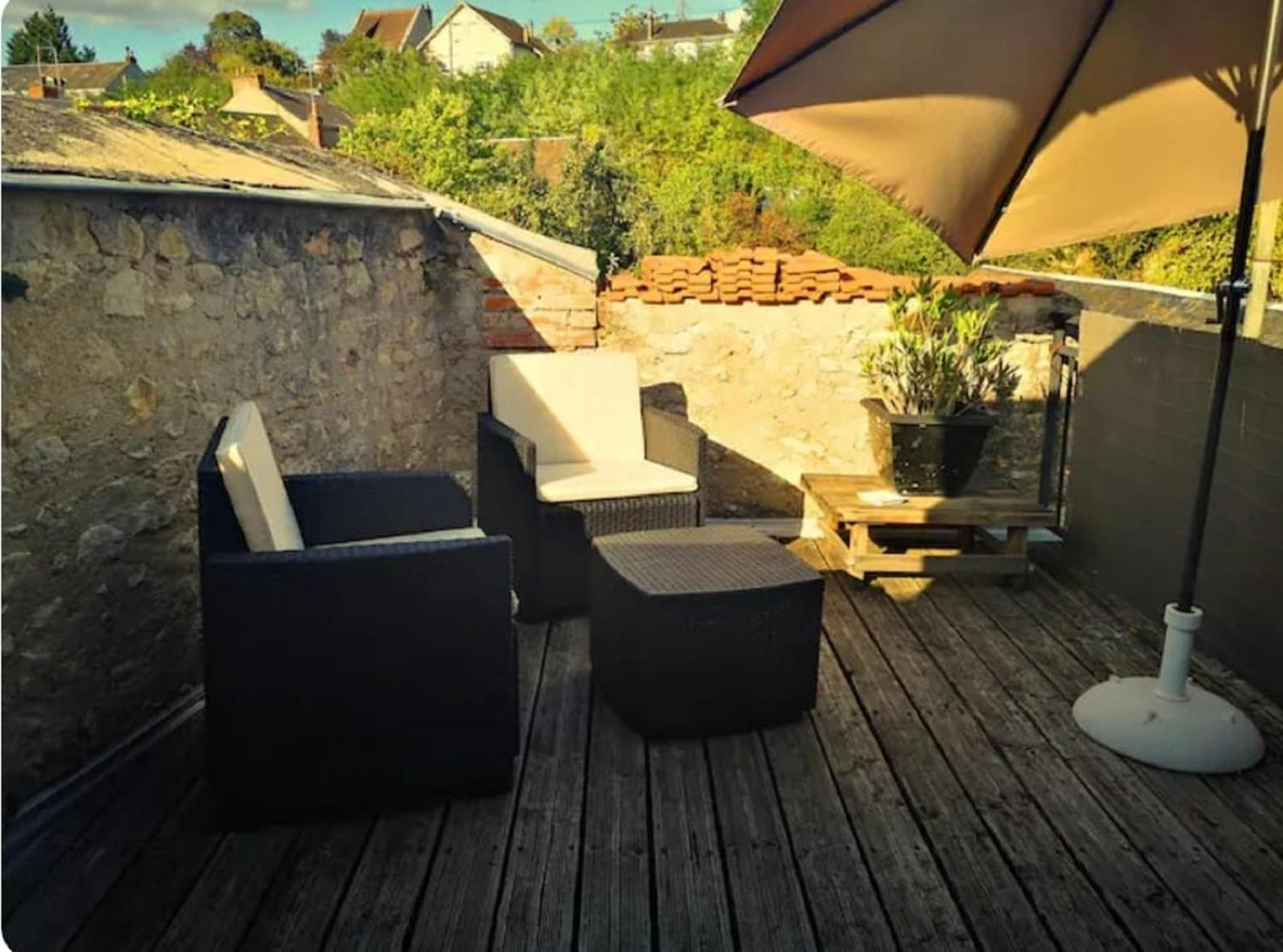 Chambres Avec Salle De Bains Et Cuisine En Centre Ville Argenton Sur Creuse Exterior photo
