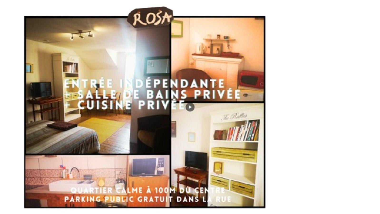 Chambres Avec Salle De Bains Et Cuisine En Centre Ville Argenton Sur Creuse Exterior photo